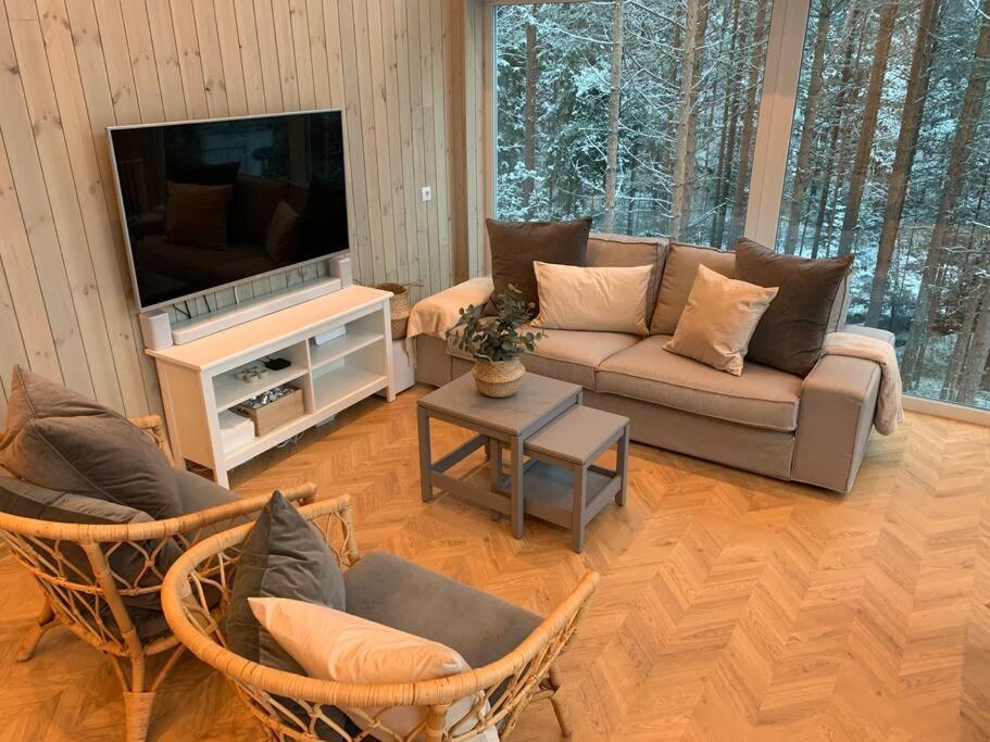 Tretoppen - Ny Moderne Hytte, Unike Finnskogen Torsby Exterior photo