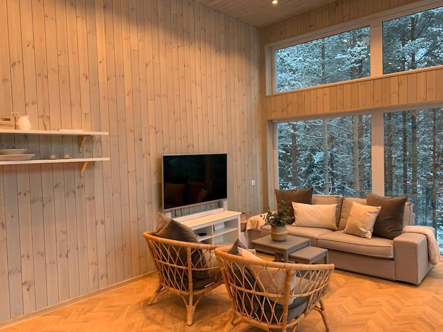 Tretoppen - Ny Moderne Hytte, Unike Finnskogen Torsby Exterior photo