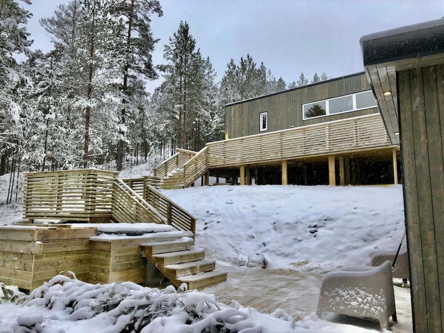 Tretoppen - Ny Moderne Hytte, Unike Finnskogen Torsby Exterior photo